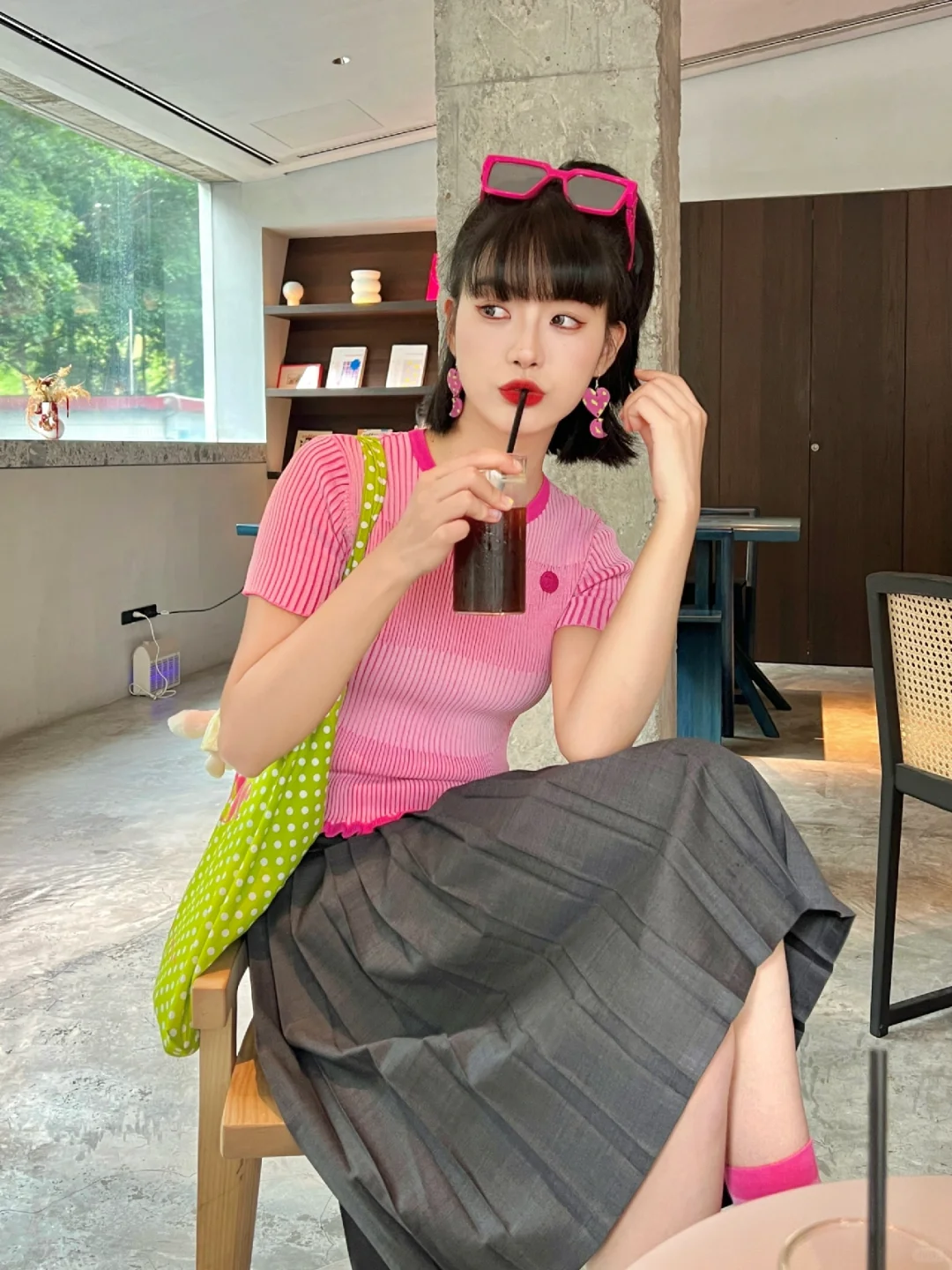 邂逅一场粉色夏日💓🧃🫧