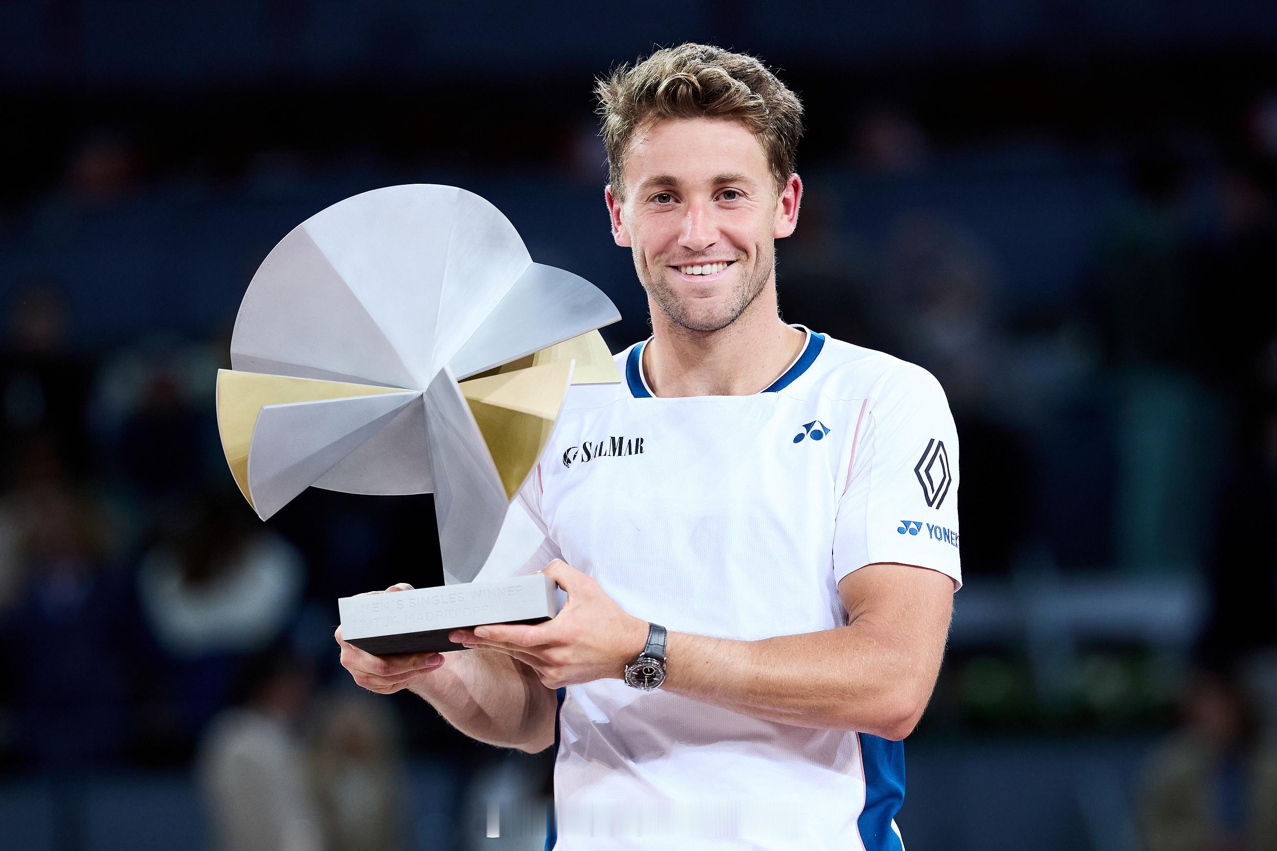 现役男球员ATP大师赛单打冠军数排行🏆40 - 德约科维奇7 - 兹维列夫6 