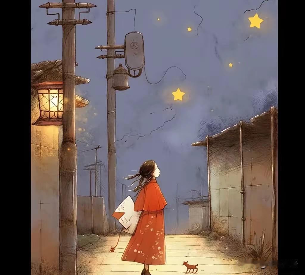 转身、关门，
把女儿的哭声，
隔绝在门内。

从此，
曾经看似幸福的一家三口，