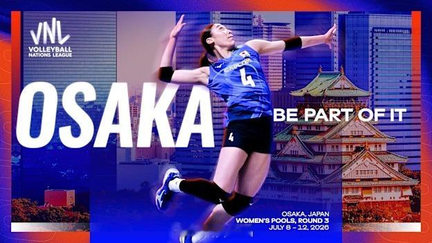 女排2026年世界女排联赛  🌐 VNL 第三周 · 7月8日–12日📍 日
