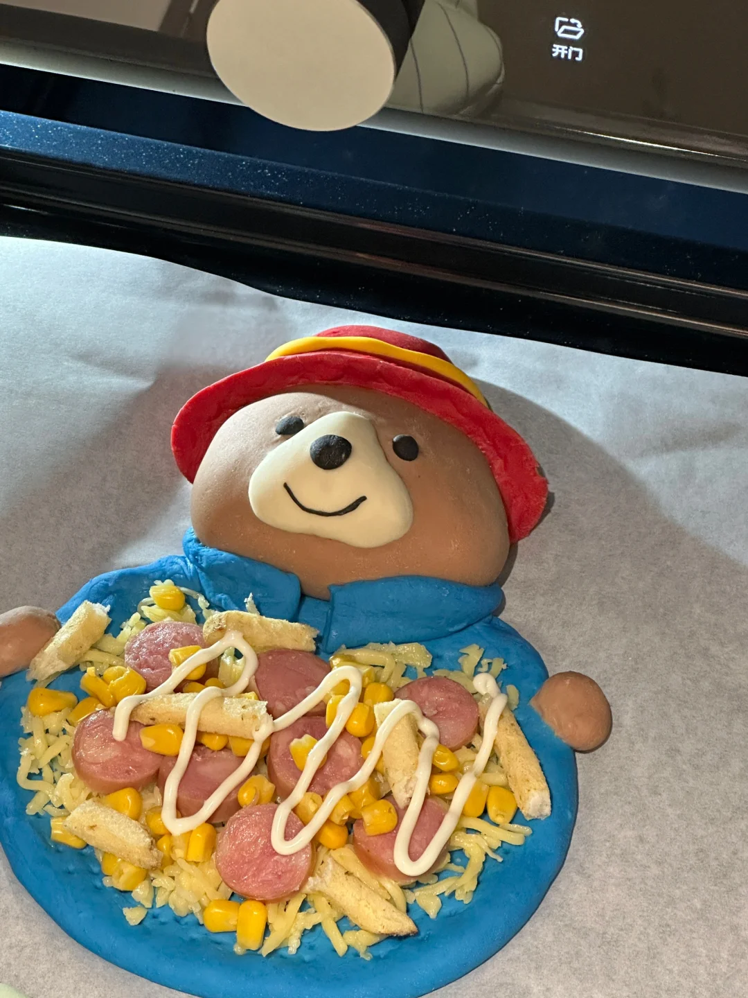 烤一只帕丁顿熊披萨🍕