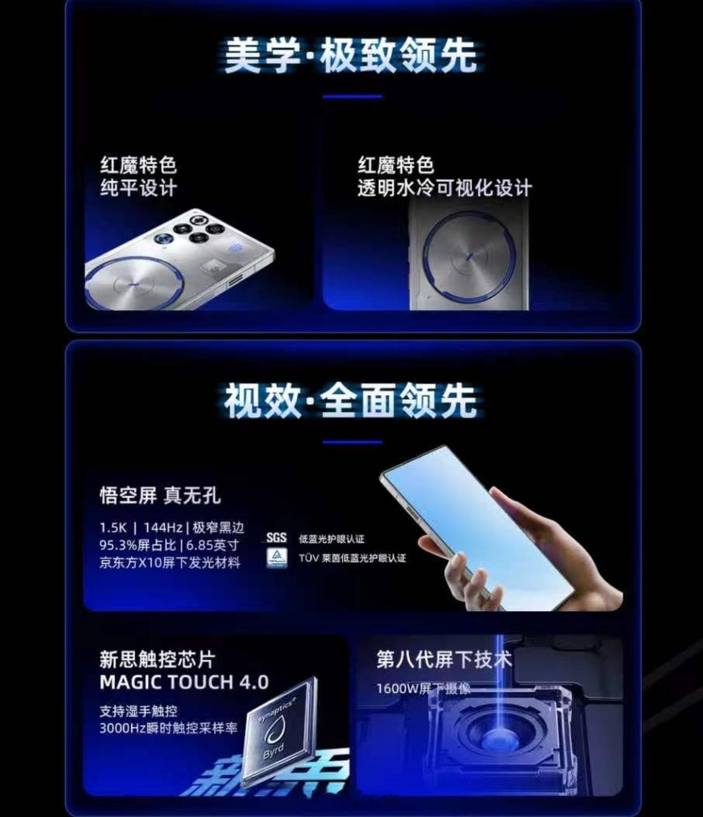 红魔11S Pro 12GB+256GB 5499 国补 4999红魔11S P