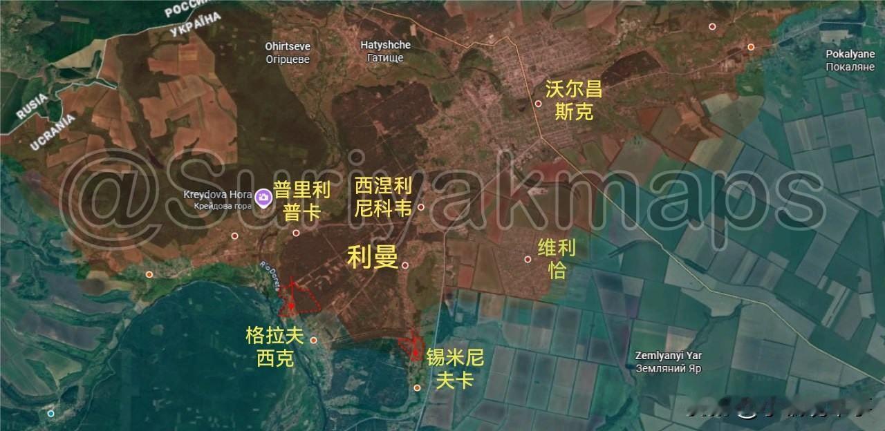 1月21日—22日俄乌最新战报：

1.哈尔科夫州前线：
过去四天里，俄军在格拉