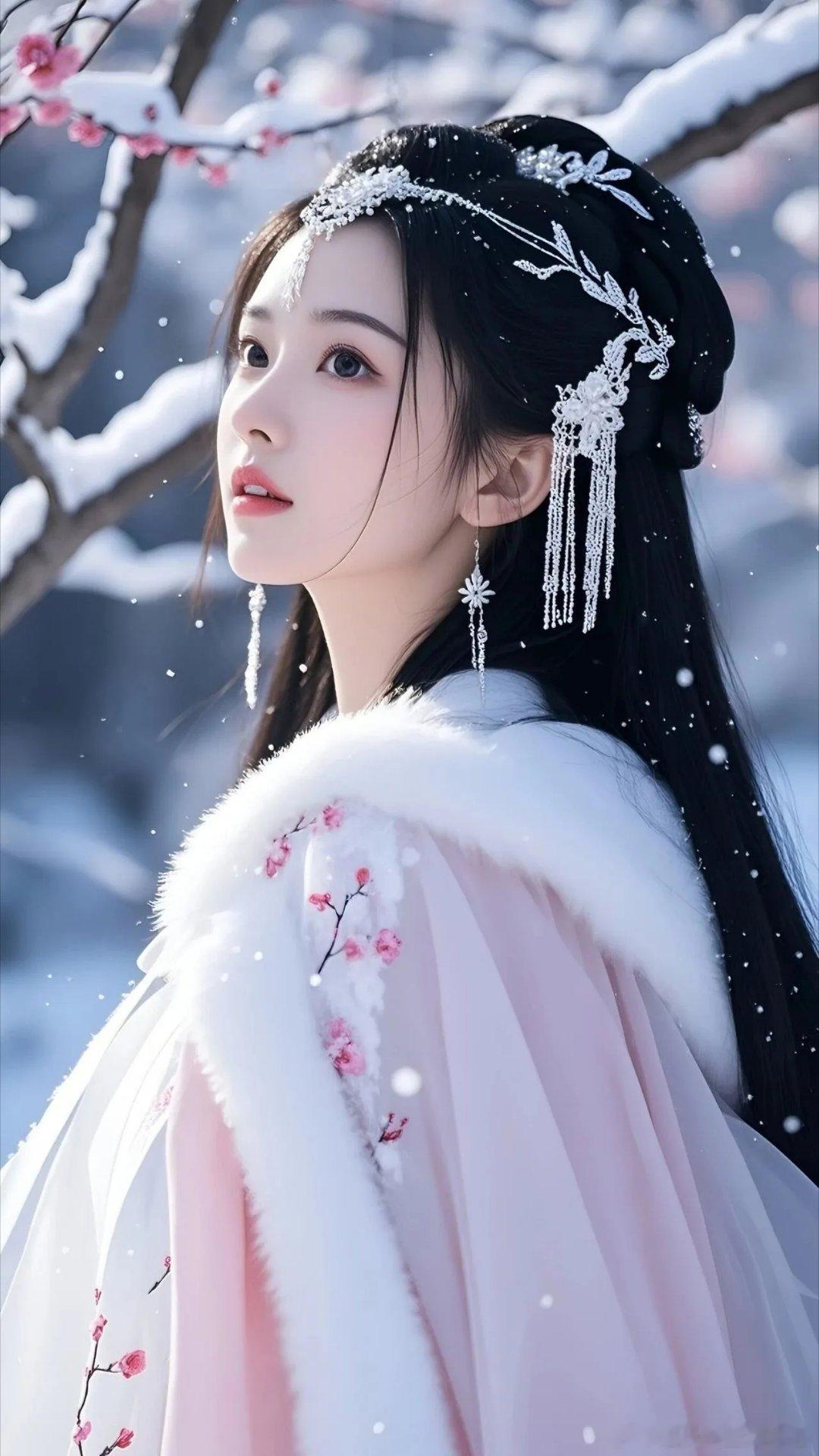 颐和园一下雪就美成了水墨画故宫和颐和园的雪景，最适合拍照，尤其是换上古装，风情无