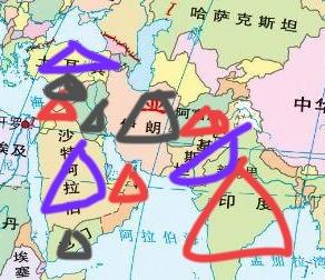 印度前脚与以色列谈公论母，又与阿联酋和阿富汗展开合作。
巴基斯坦后脚与土耳其和沙
