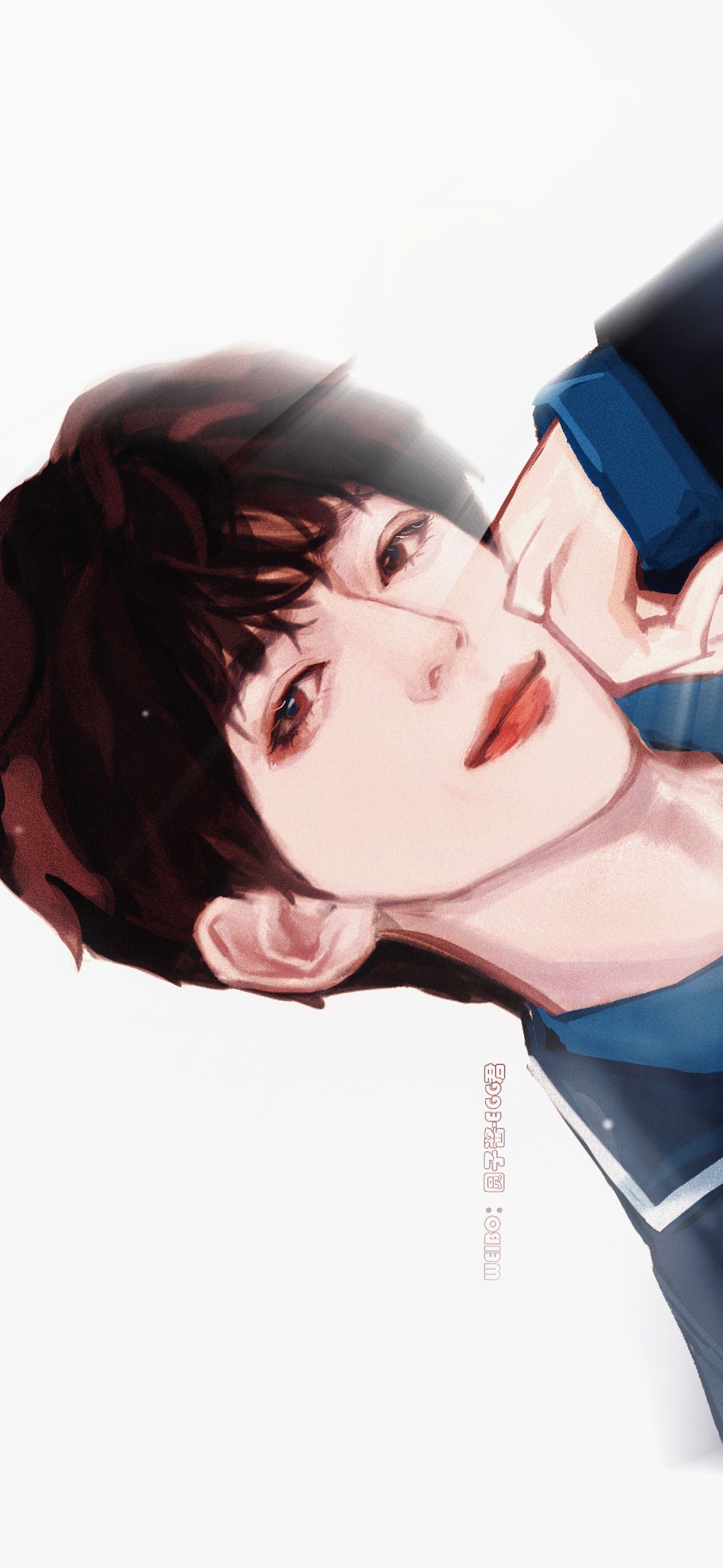 陈思铭想  【Fanart】 好想和你表白🏫🍃 