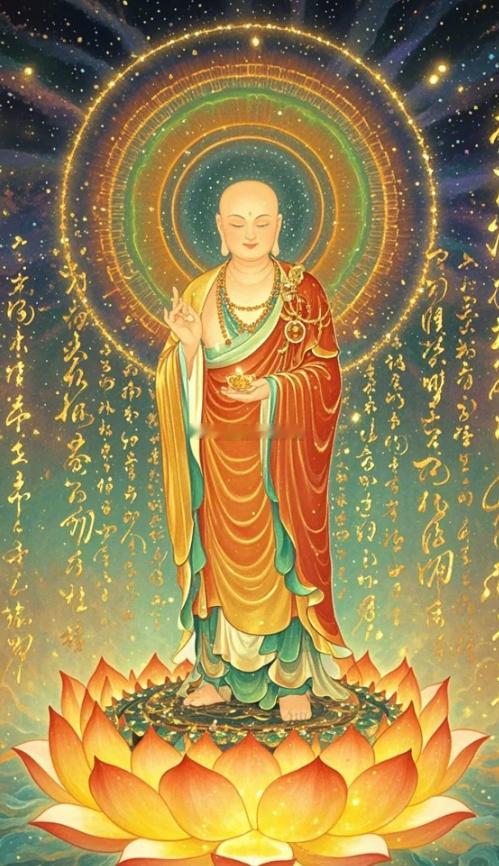 明日五月初一香期吉日，睡前不忘顶礼三拜，常得一切善神常随守护，福禄随之，农历五月