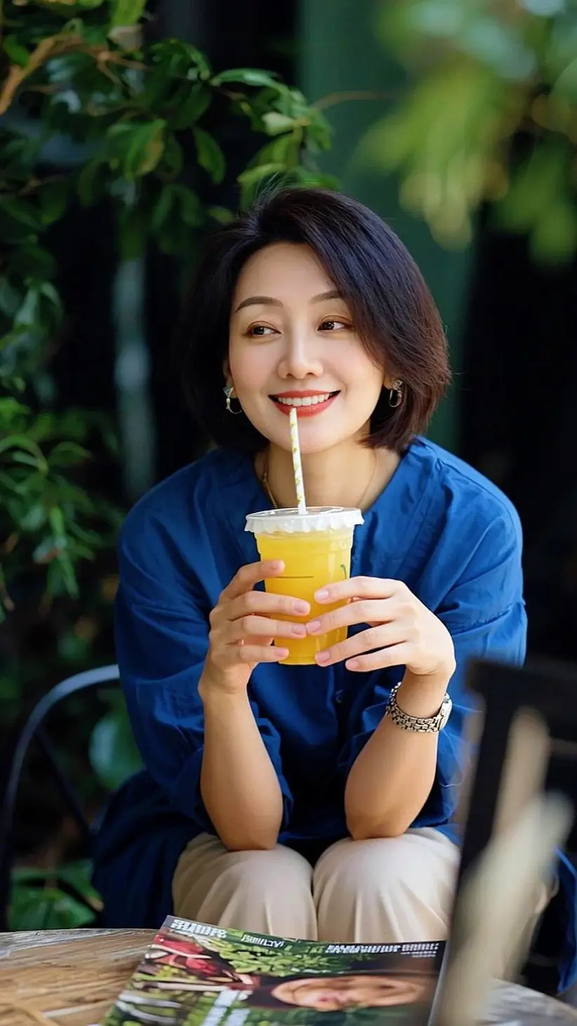 AI蓝衫生活照 ai创作 广告分成玩法达人伙伴计划