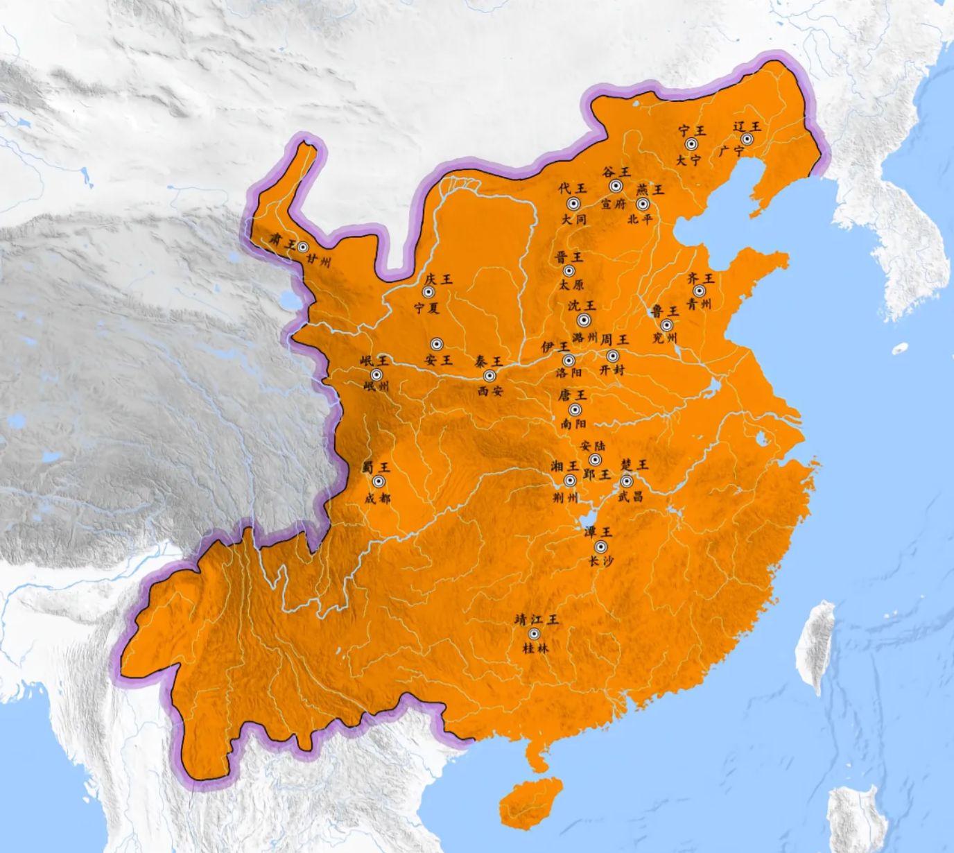 明朝封王问题要结合时代去看。      明初因为宋金元夏等政权的战争...