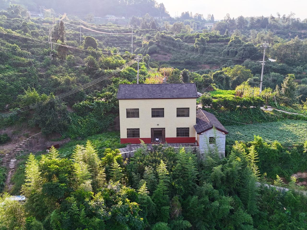 我想在宜昌点军的土城，有这样一个农家小院，有5亩山林，5分菜园，2亩果园，且只要