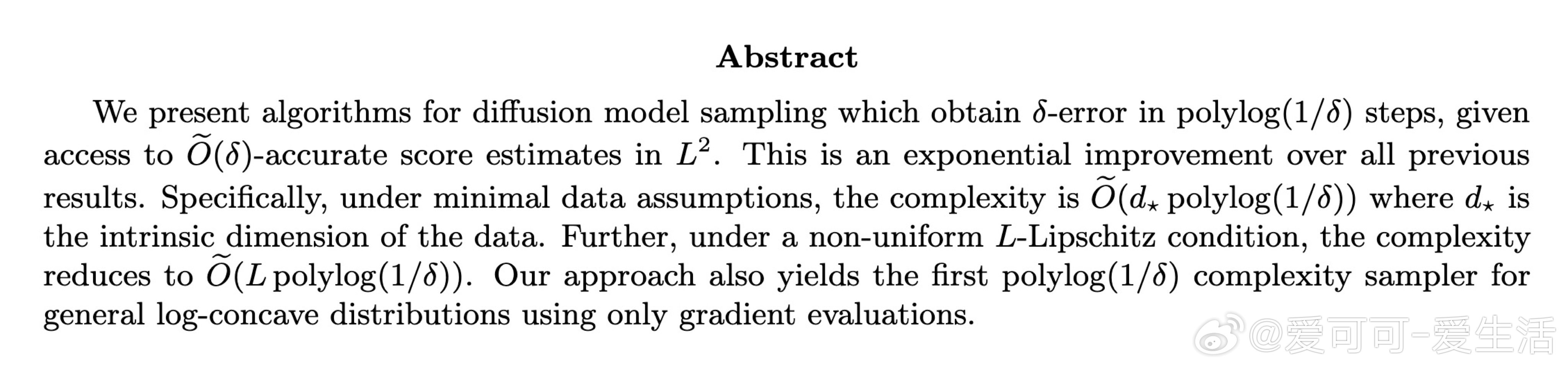 [LG]《High-accuracy sampling for diffusio