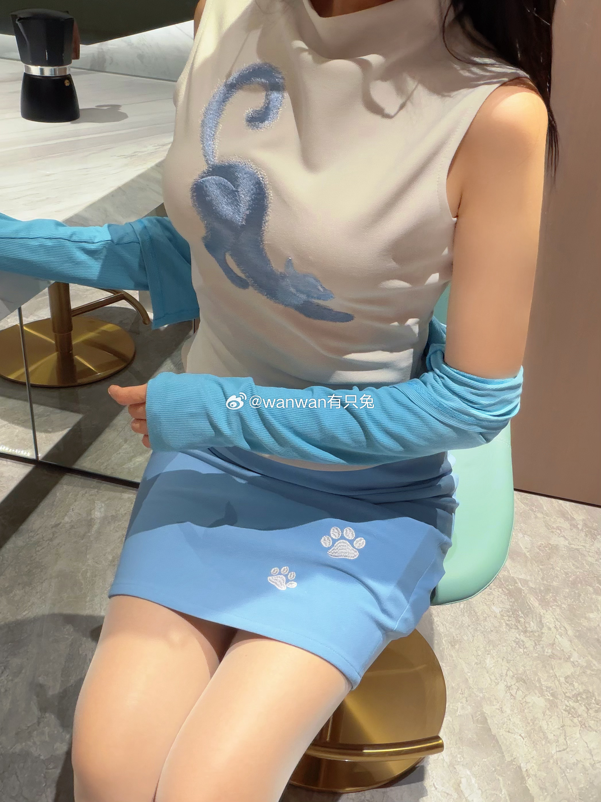 如水一般的纯净清透今天穿什么ootd我的日常plog