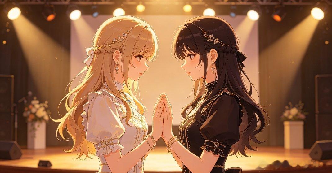 者来女回复张月舞台之上，女性之间的双向温柔与互相欣赏，真的格外动人。没有攀比拉扯