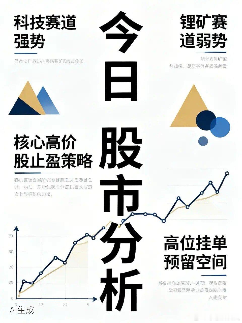 今天股市行情分化非常明显，资金高度集中在ai，算力，半导体等科技赛道，高位高价股