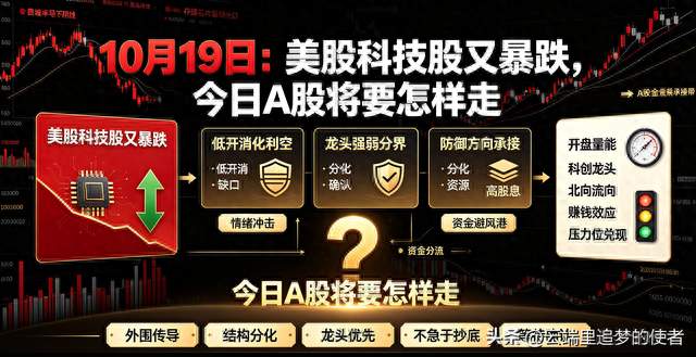 10月19日：美股科技股又暴跌，今日A股将要怎样走