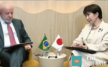 G7名场面太有戏！日高官紧盯卢拉，巴西总统全程低头回避
 
法国G7双边会晤名场