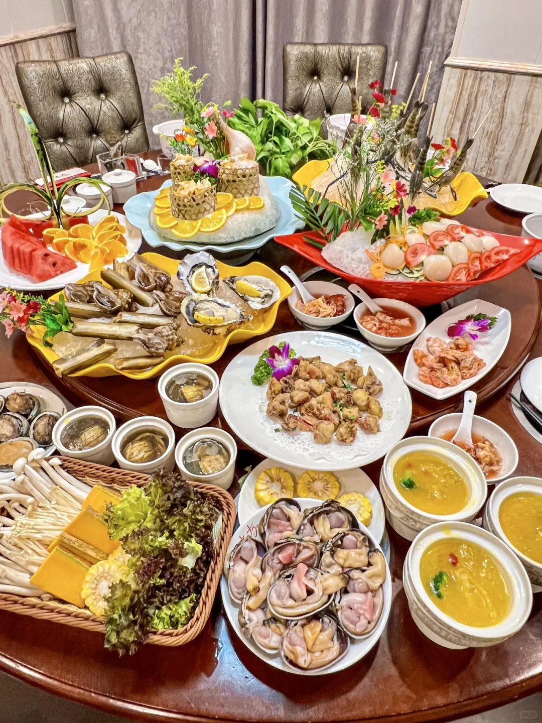 福州！！这谁顶得住啊…海鲜姿造大餐🤤