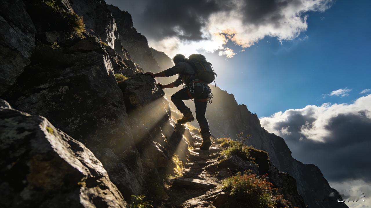 向上的力量，藏在每一步行动里
 
身处低谷时，不必焦虑迷茫，因为无论选择哪个方向