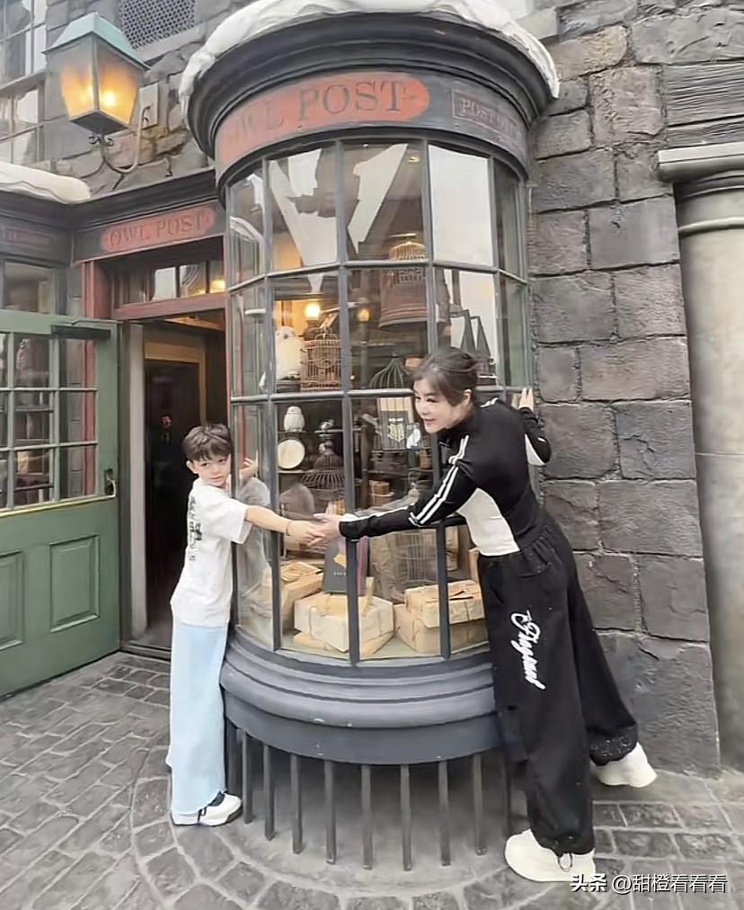 事隔几个月会长终于见到小宝了，会长带着小宝去环球影城玩，满眼都是小宝，虽说这些天