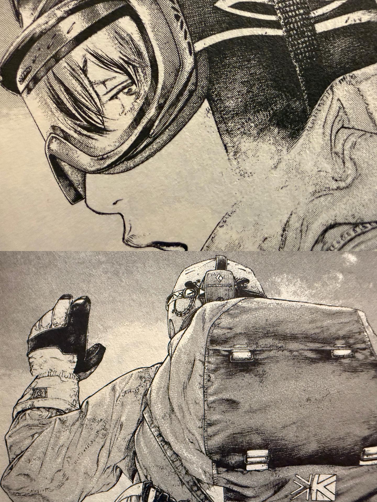 就算独自一人也要勇往直前。以前我喜欢看《灌篮高手》，现在我喜欢看《孤高之人》