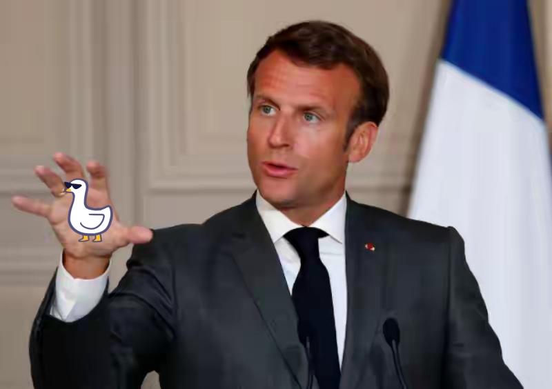 马克龙拒不接受中国反制

中方宣布对欧盟乳制品加征反补贴税后，法国财政部近日发表