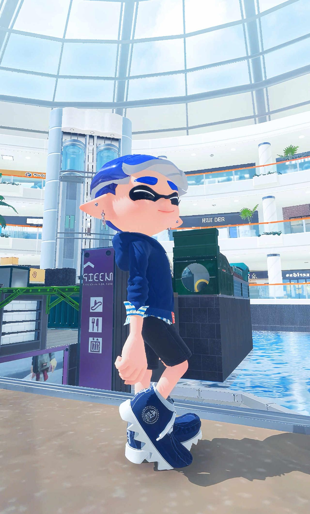 呆鱿
抓到了刘海飞起来的一帧有点萌
	
splatoon3 斯普拉遁3
