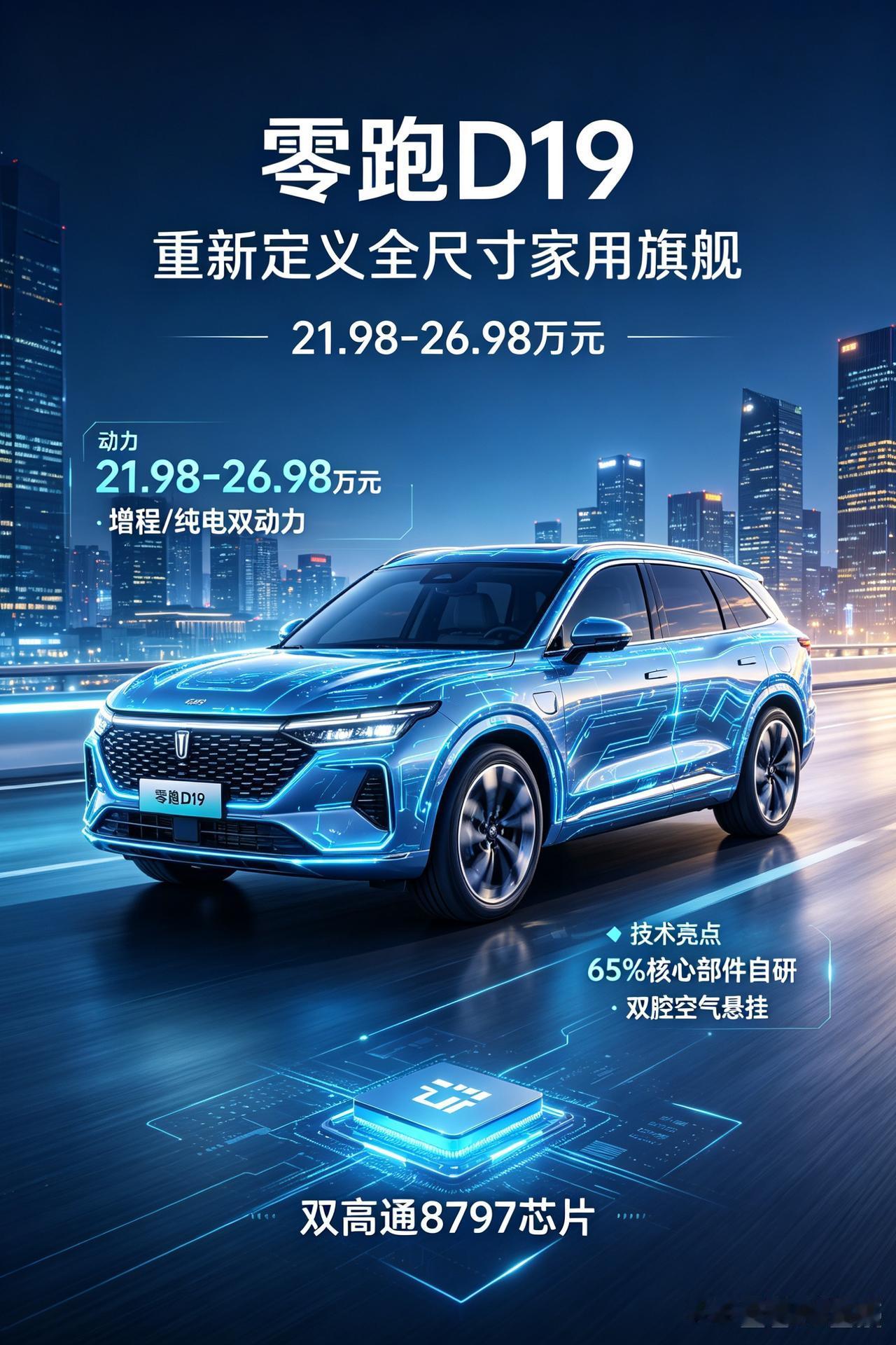 某些品牌别装了，零跑D19把你们的“高端遮羞布”扯了

以前一提起全尺寸SUV，