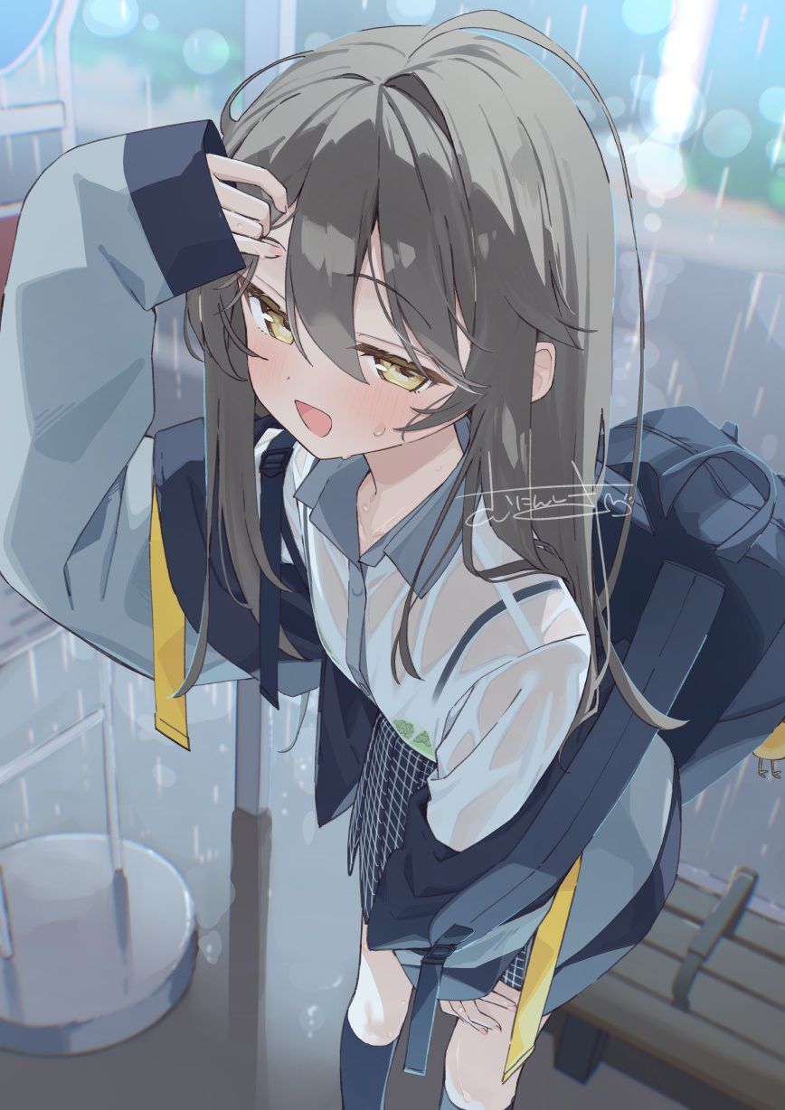动漫牙白呐画师:むにんしき 