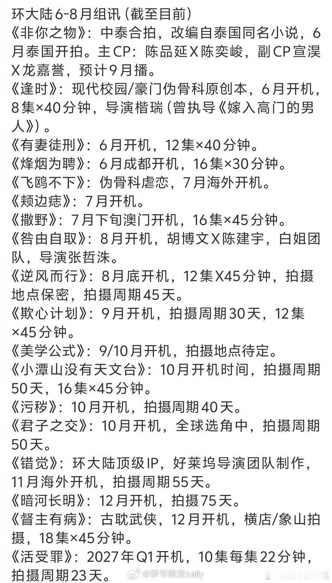 环大陆倒是越来越热闹了…… 