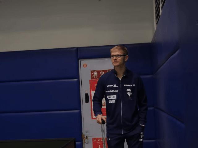 2025年国际乒联成都混合团体世界杯菲利克斯勒布伦：✌🏻✌🏻✌🏻 