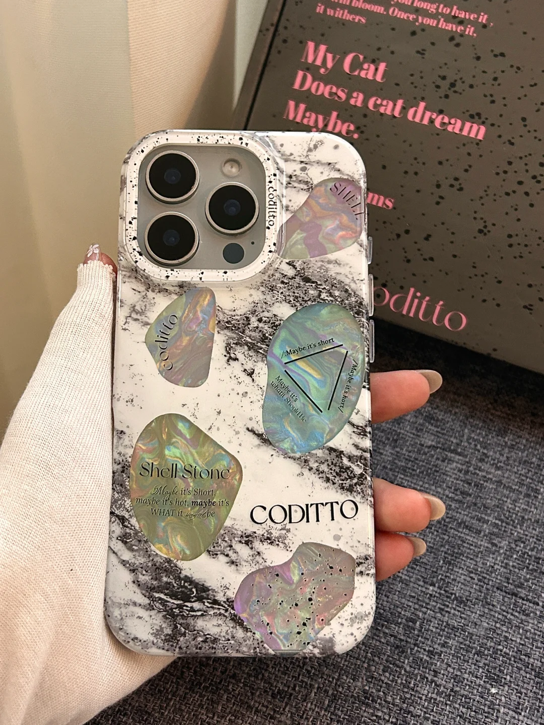 好喜欢的和原色很配高颜值氛围感全包手机壳