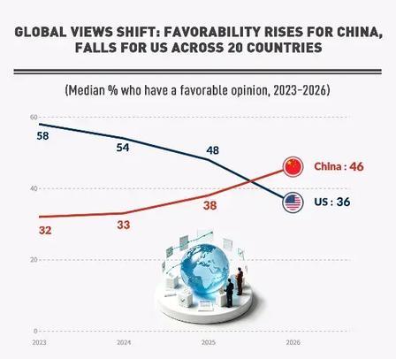 海外民调：哪个国家最反美？哪个国家最亲华？果然在意料之中

皮尤研究中心在202