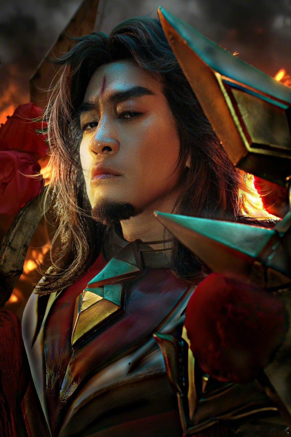 何润东cos项羽何润东cos项羽了，这气场太强了！何润东项羽本色何润东cos王者