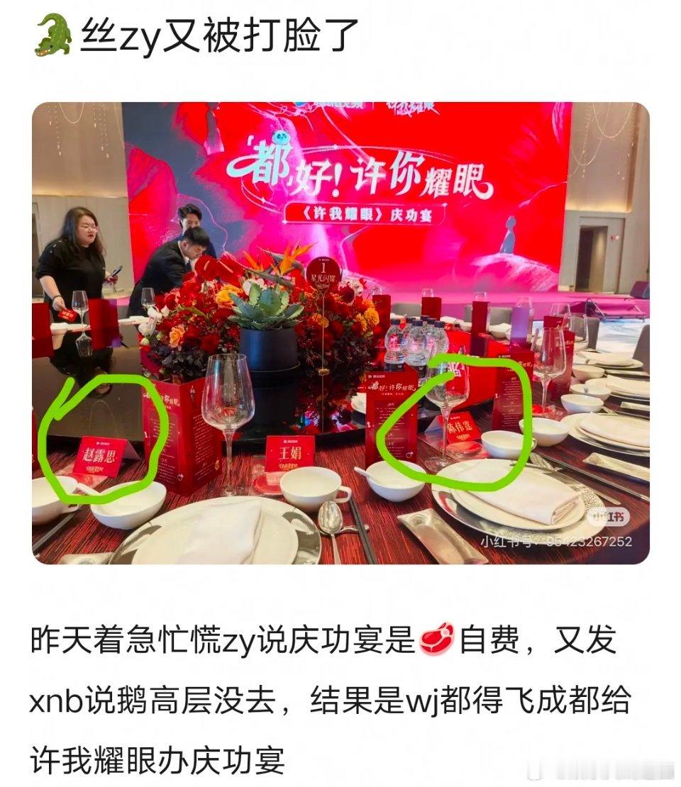 赵露思《许我耀眼》今年唯一集均6000➕大爆剧，🐧高层和男主怎么可能不去庆功宴