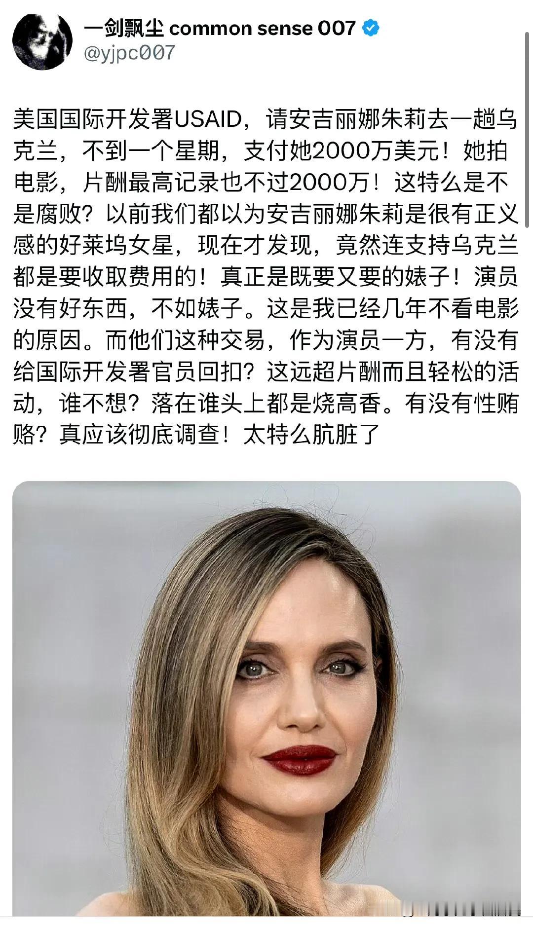 美国国际开发署的腐败，连资深乌粉都看不下去了。

原文，

美国国际开发署USA