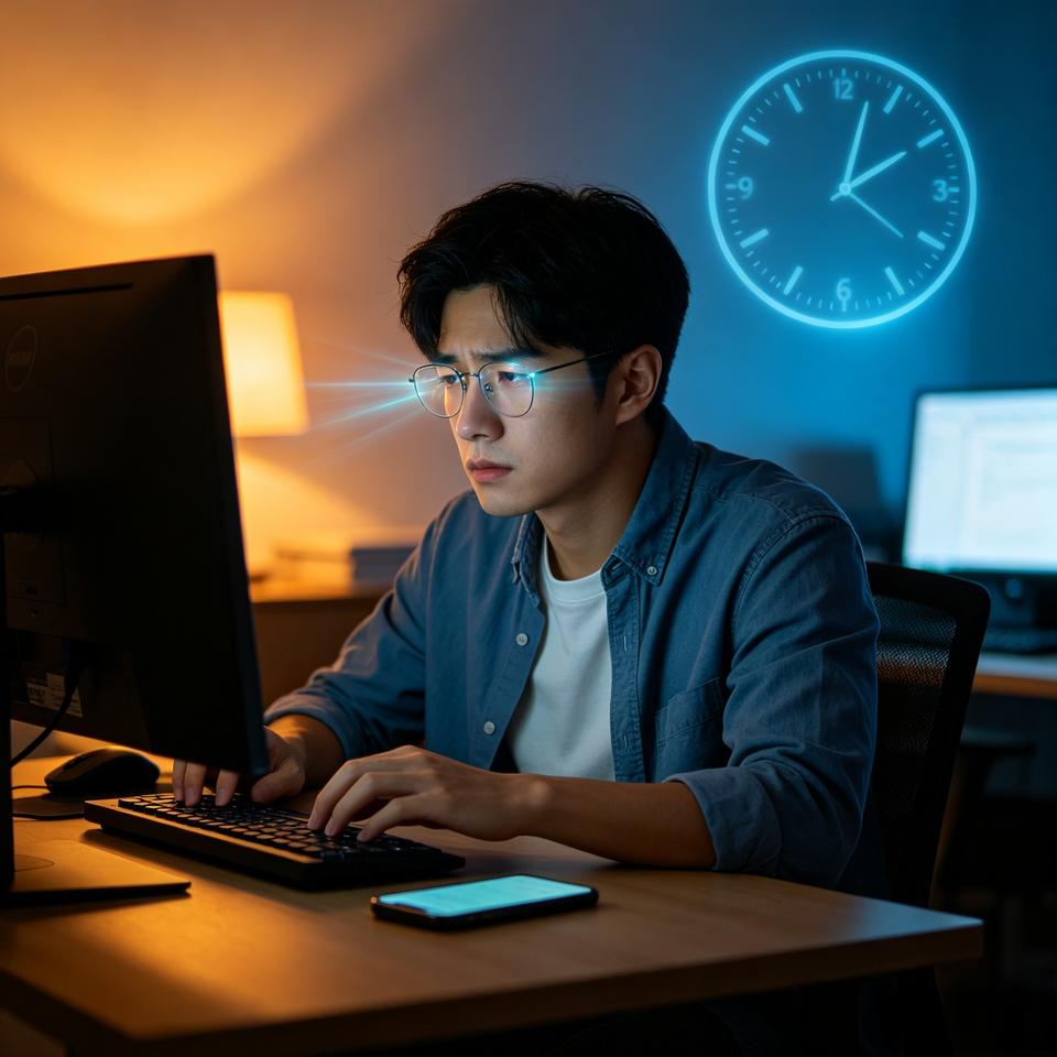 每天手机电脑不离手？你的眼睛可能正在偷偷"罢工"。
 
现在普通人平均每天盯屏幕