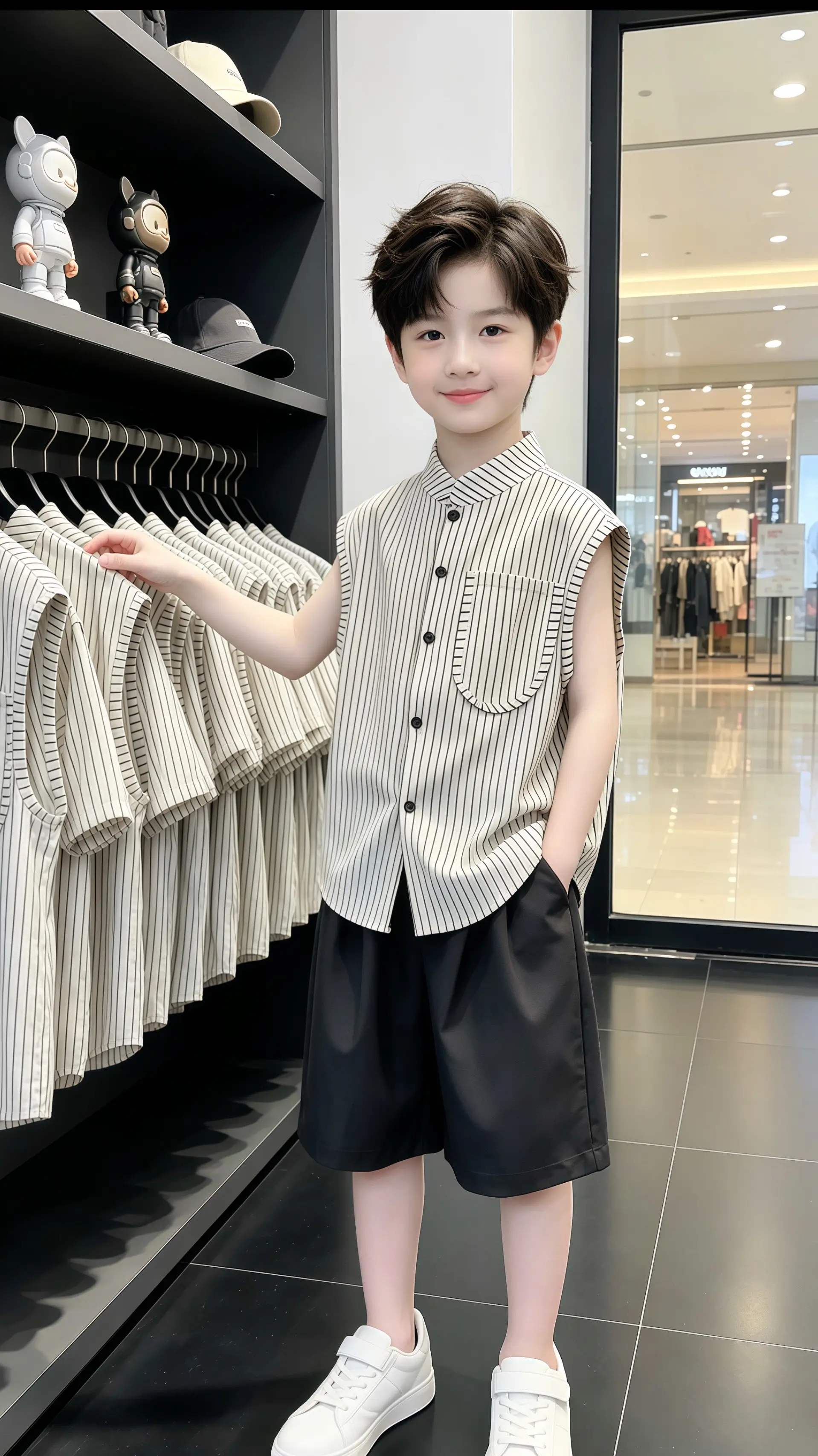 男童穿搭 高品质童装 儿童夏季套装 潮童必备 帅气十足