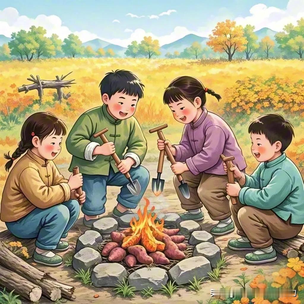 童年的记忆  烤红薯



在秋高气爽的日子里，约上几个小伙伴，跑到田野边去挖红
