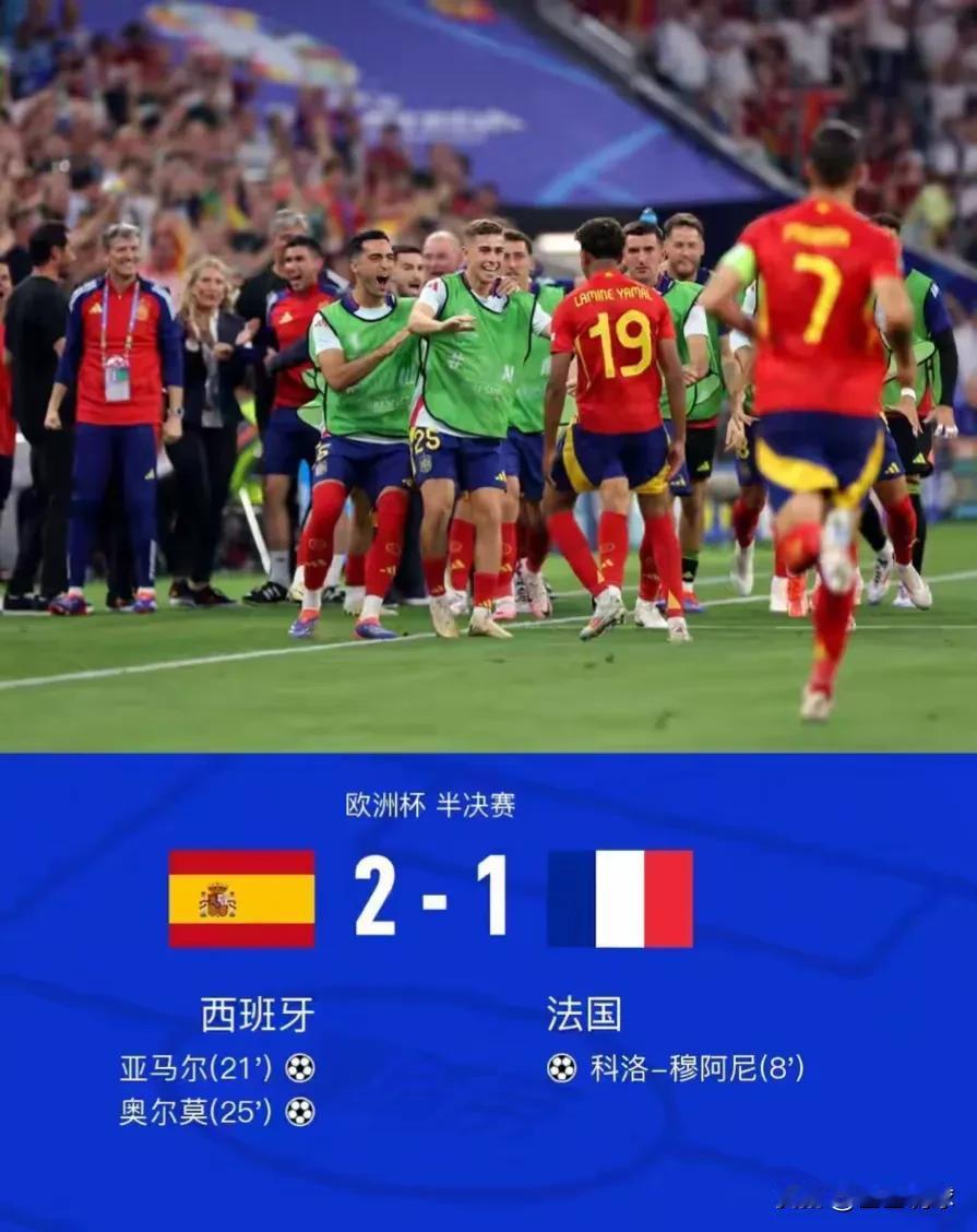 太惊讶！西班牙2:1法国，让人不禁产生三大不可思议：
1. 不可思议，16岁天才