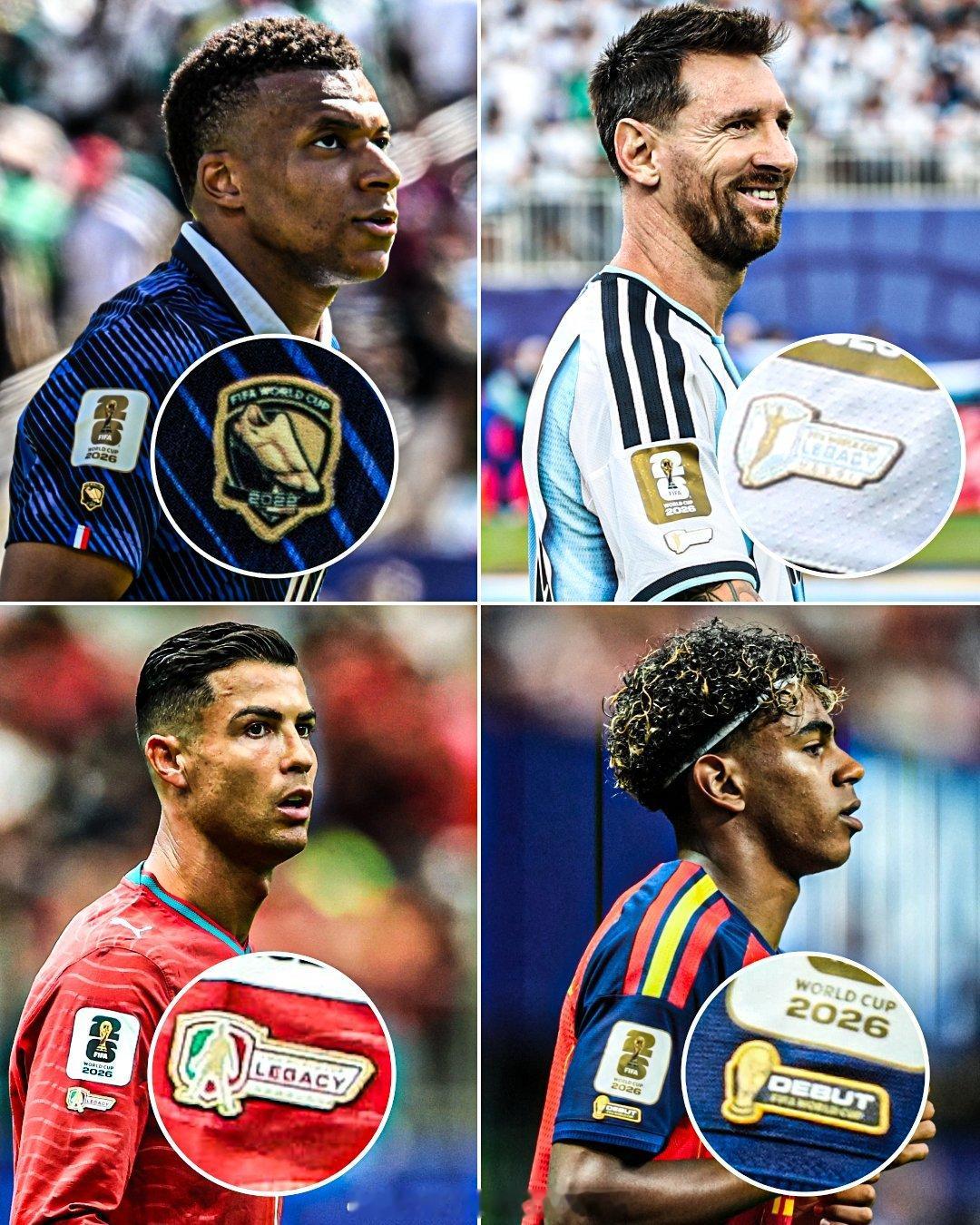 每个球员都有特别臂章吗？Kylian Mbappe: Golden Boot ?