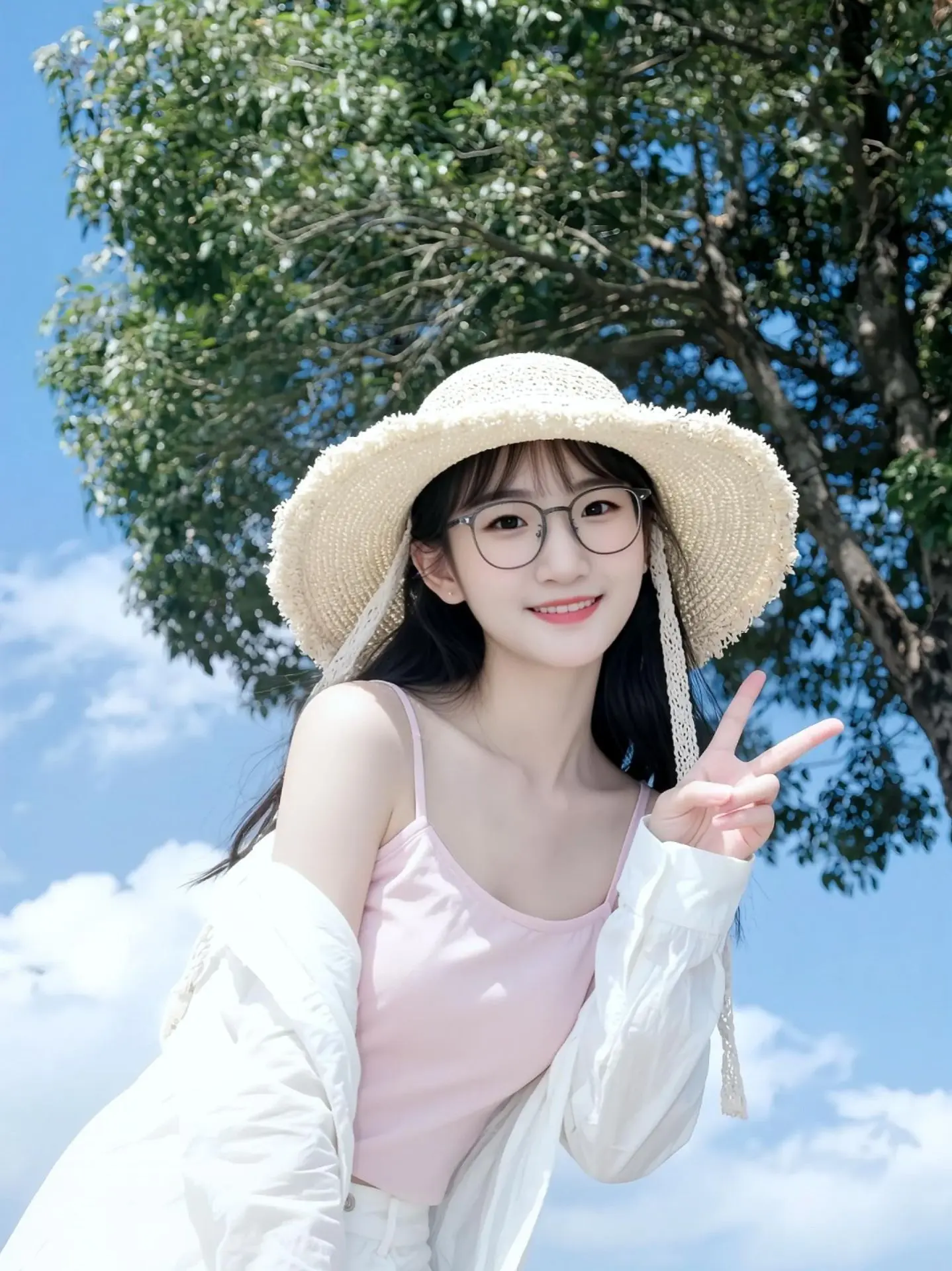 AI夏日清新写真 ai创作