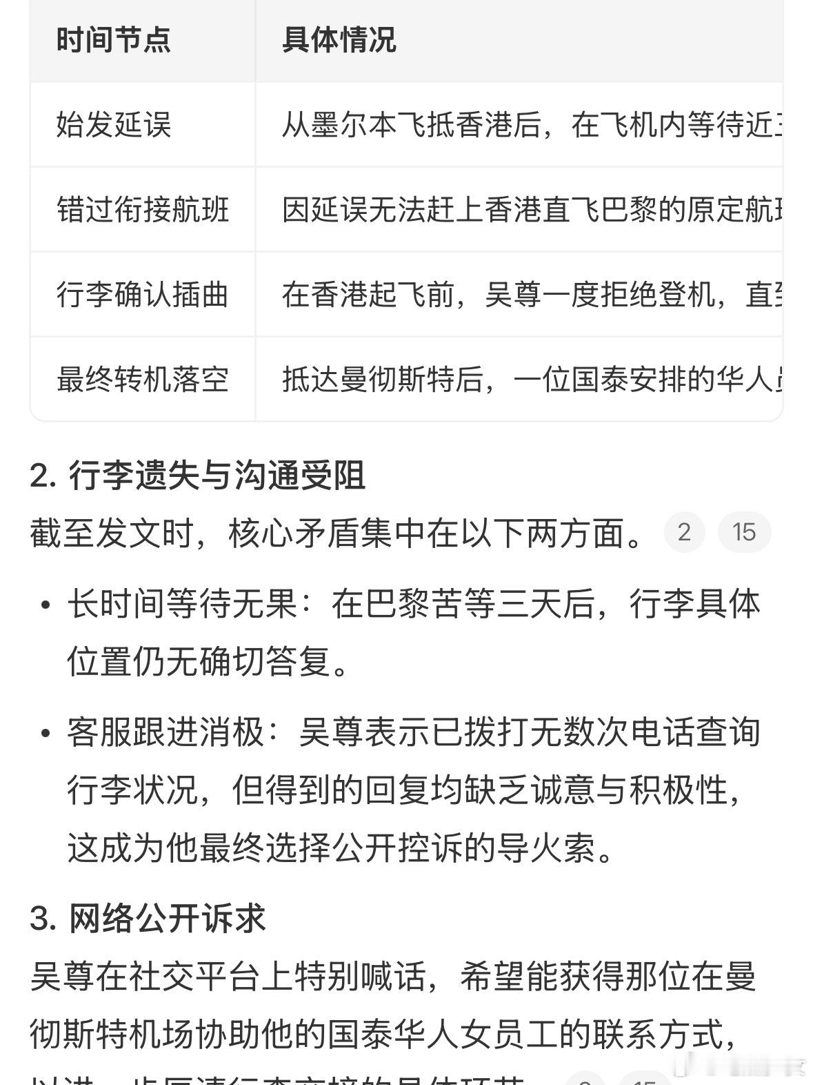 吴尊发文控诉国泰航空追过飞轮海的应该都知道吴尊脾气有多好，这么多年在镜头前几乎没