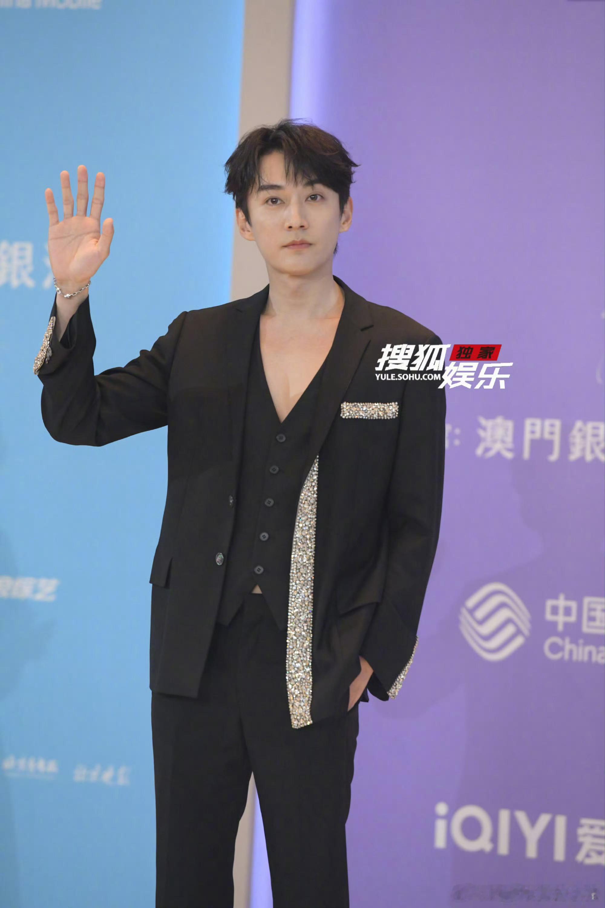 刘学义、丞磊红毯生图状态 