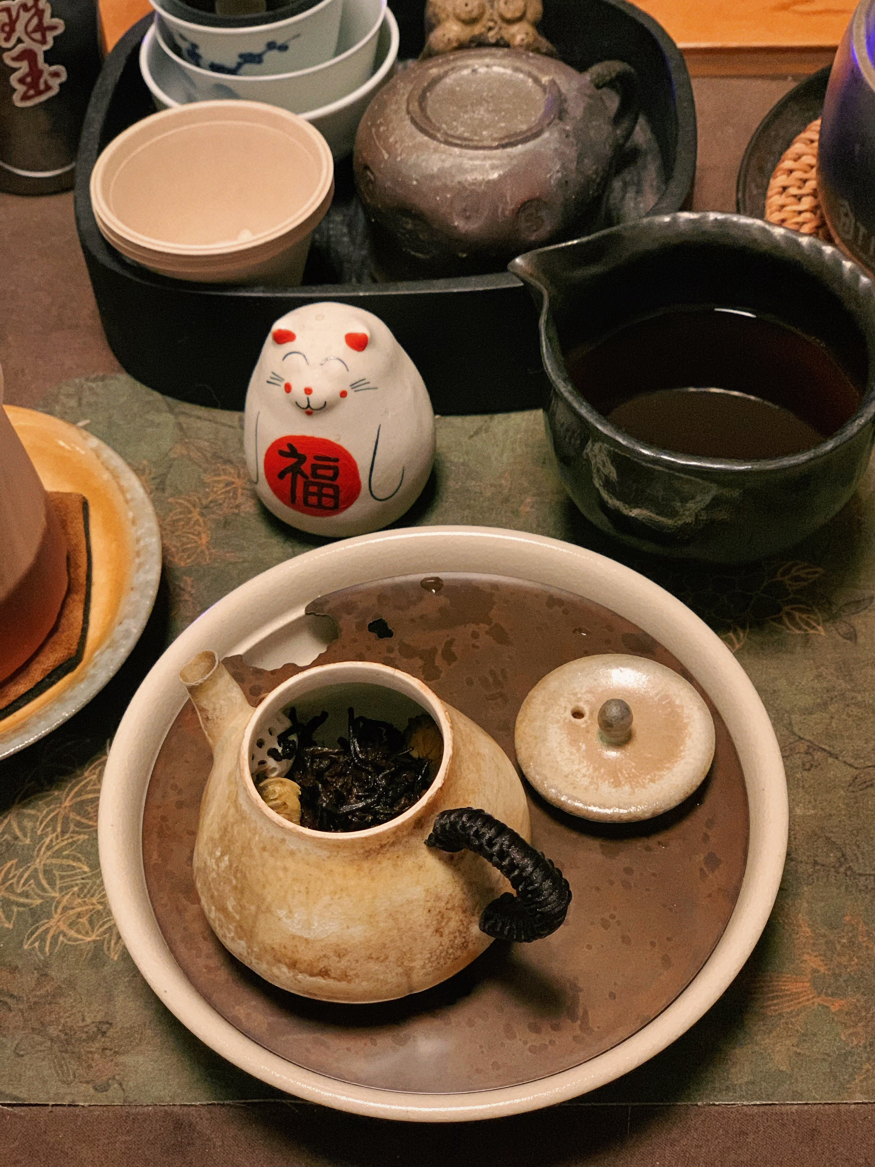 我对喝茶爱得深沉 