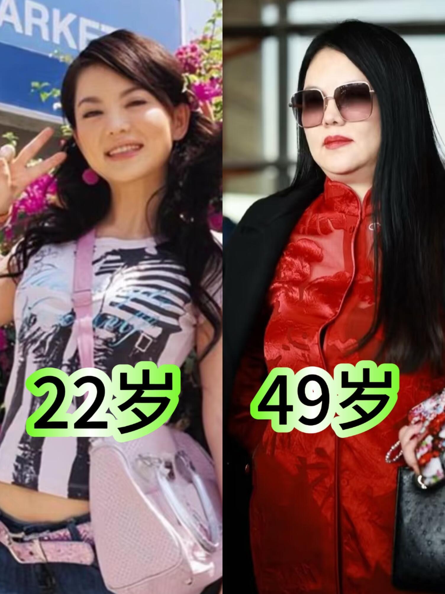 李湘用三十年胖出来多一个自己 ​​​