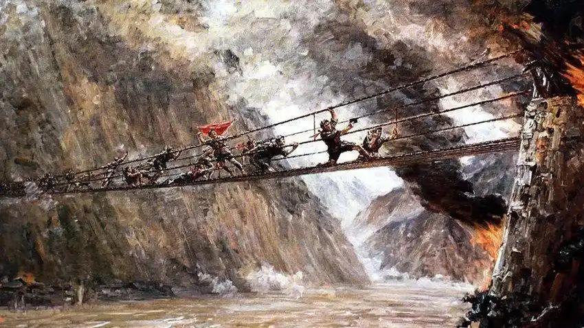 1935年立夏，毛主席带领3万红军从40万国军的包围中跳出，创下了军事生涯的巅峰