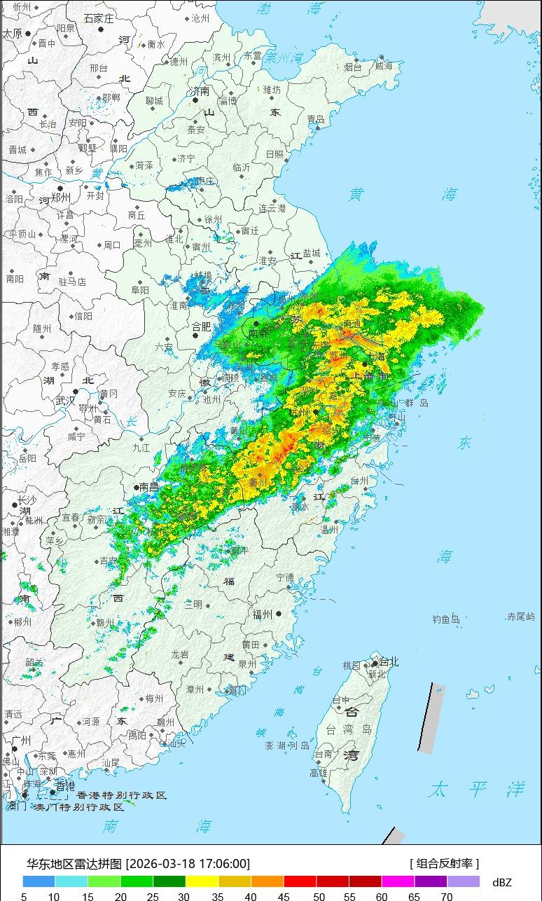 华东地区的下班雨真不弱[柯基] ​​​