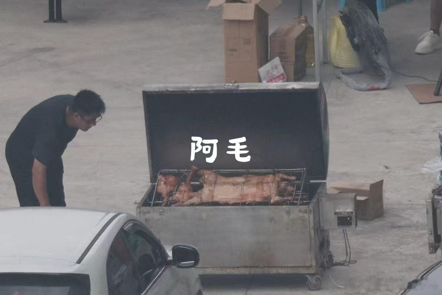 肖战十日终焉杀青吃烤全羊 真的吗？羊羊这么可爱，怎么可以吃羊羊，地址在哪里，筷子