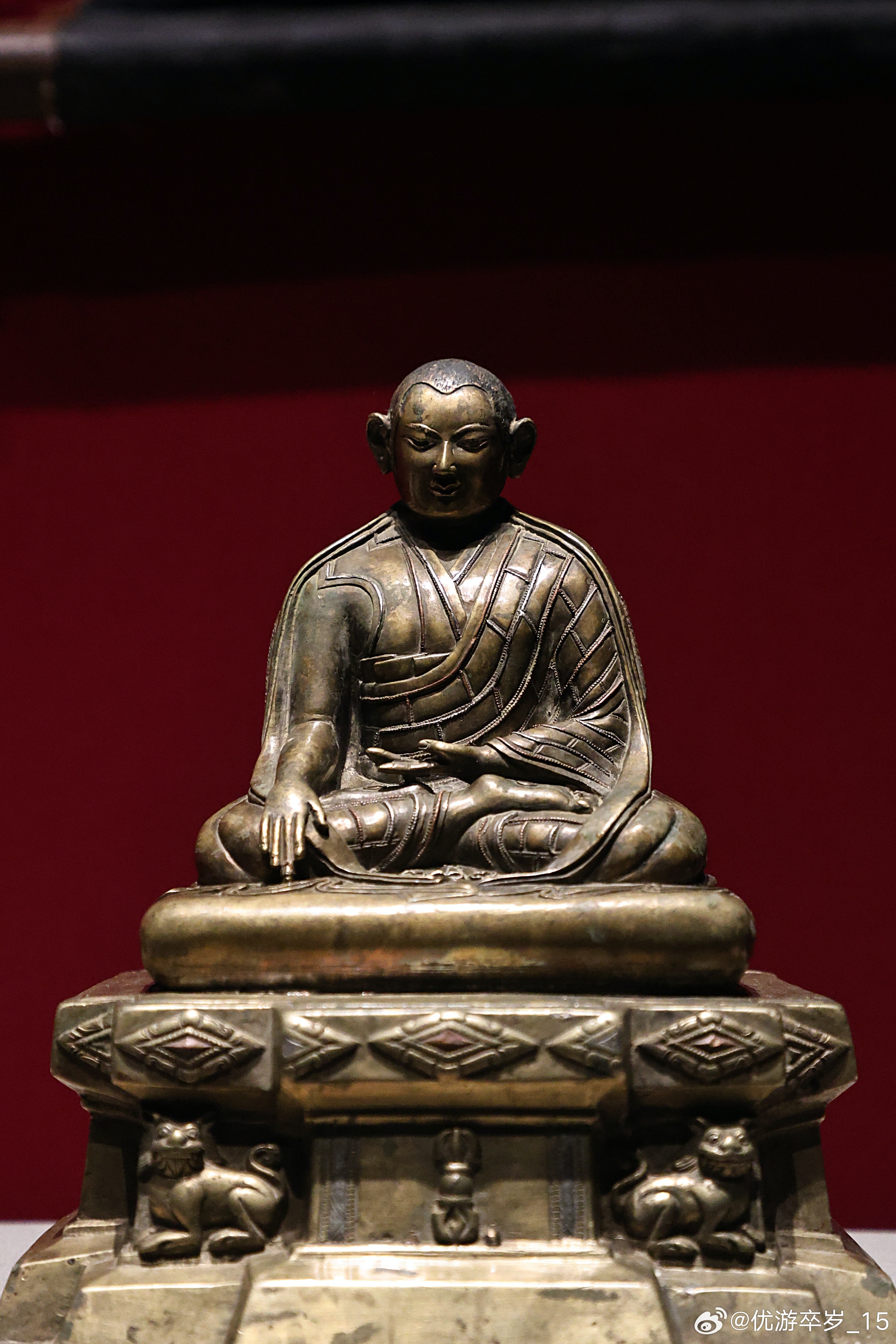 我的2026  【萬法歸一·萨迦寺历史文化与艺术】祖师像·14世纪萨迦寺藏只因祖