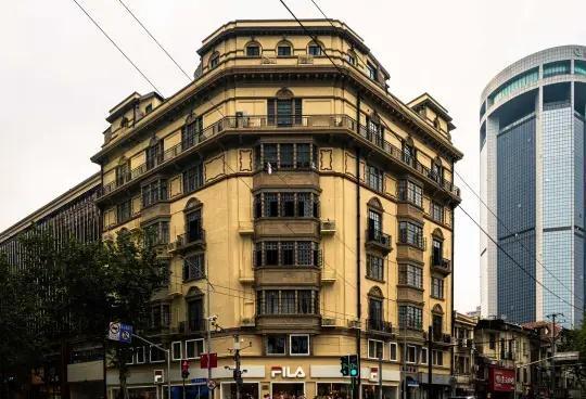 【建筑】爱司公寓 邬达克
诺曼底公寓（武康大楼）建成后，邬达克在霞飞路还设计过一